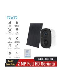 RXR | V-BT6S 2MP WİFİ BATARYALI SABİT SOLAR PANELLİ KAMERA (VİCOHOME) PİLLİ IP65 - 5